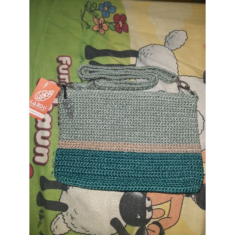 TAS SELEMPANG RAJUT TAS KABOKI TAS ANYAM