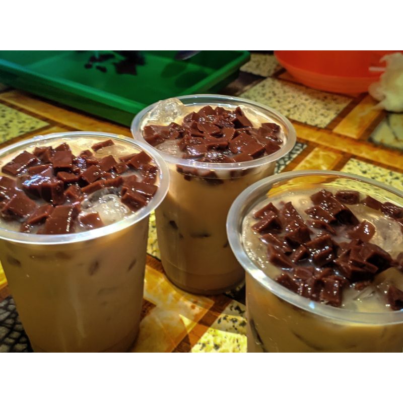 

Coffe jelly drink