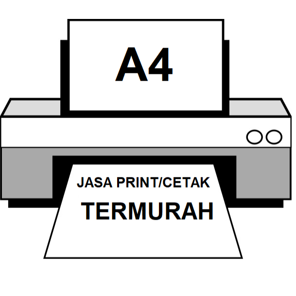 

Jasa Print/Cetak A4 75 gsm 1 Sisi BW/Warna