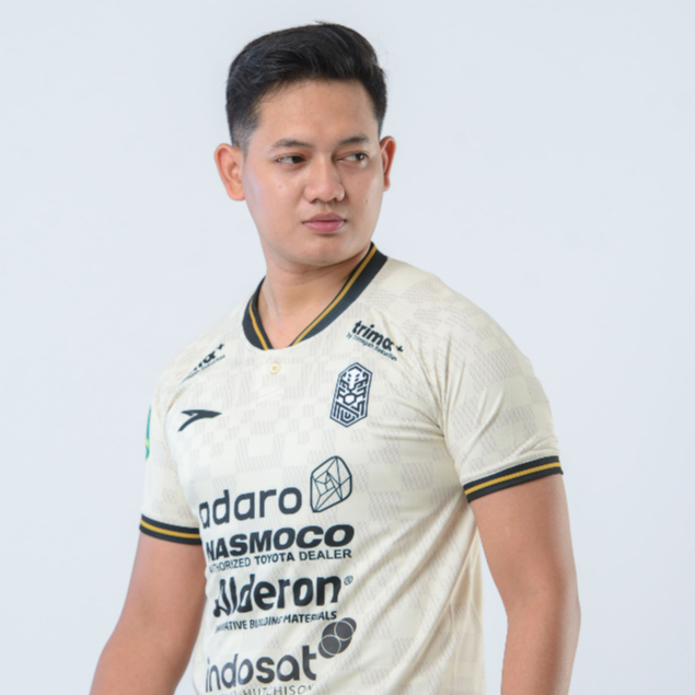 NUSANTARA UNITED FC - AWAY JERSEY CREAM SUPORTER VERSION 2024/2025