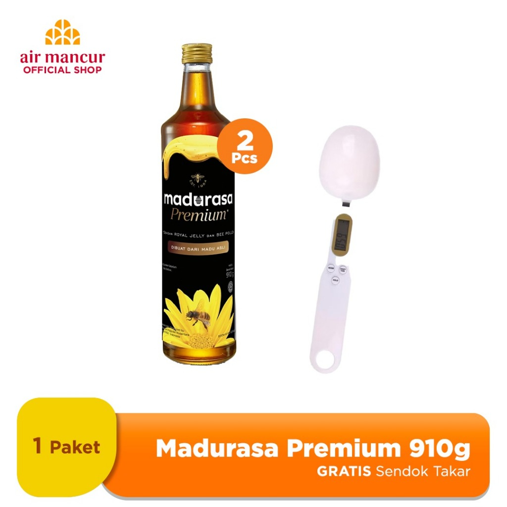 

Madurasa Premium 910gr (2) FREE Sendok Takar Digital