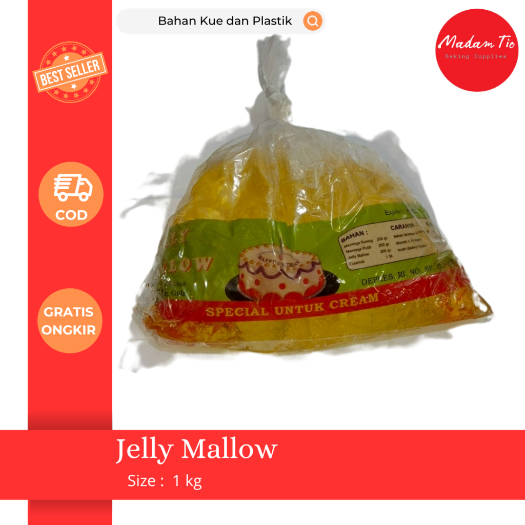

Jelly Mellow (Gula Cair) 1 kg 1pcs
