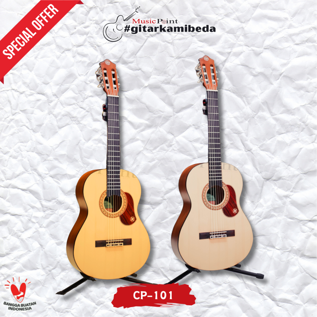 Gitar Akustik Elektrik Clasic Nylon Original