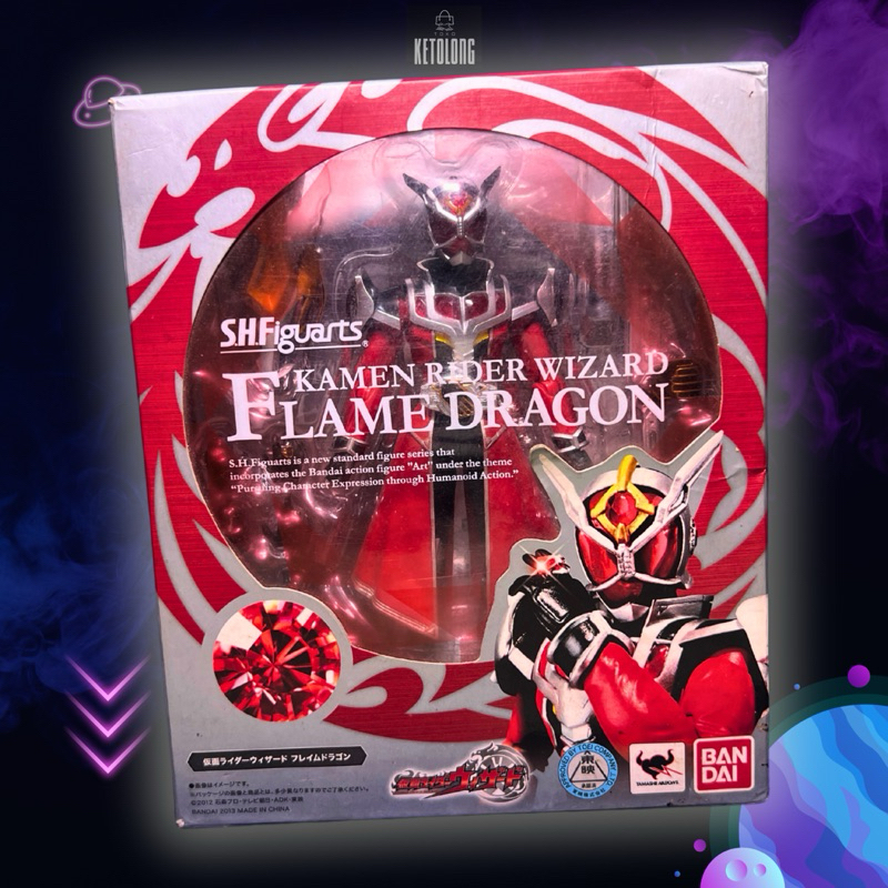 SHF Kamen Rider Wizard Flame Dragon