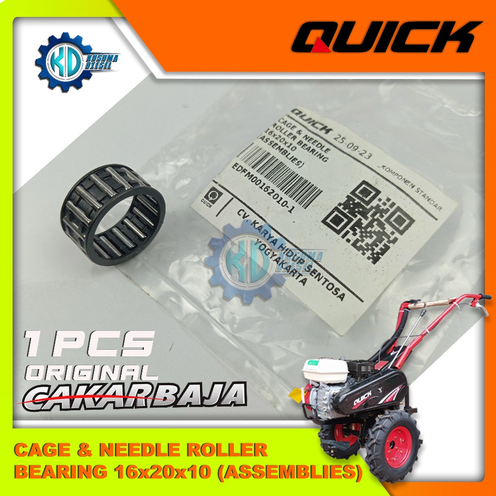 CAGE N NEEDLE ROLLER BEARING - BEARING BAMBU CAKAR BAJA - KLAHER - KLAKER BAMBU CAKAR BAJA - QUICK -