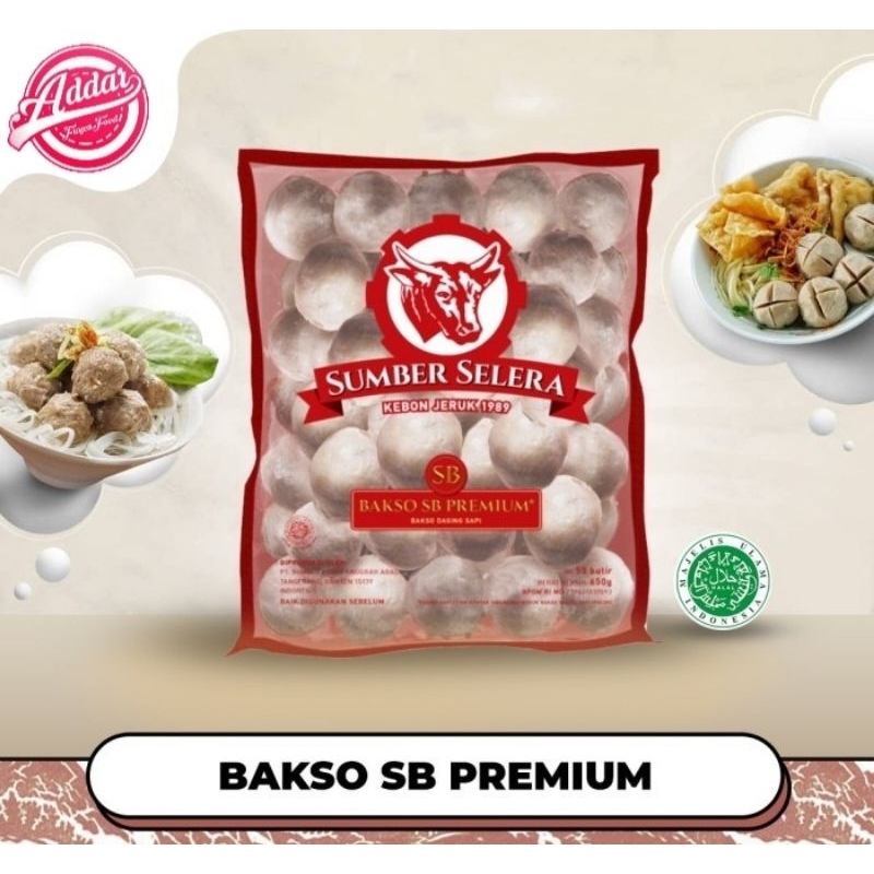 

Bakso Sapi Sumber Selera SB Premium isi 50
