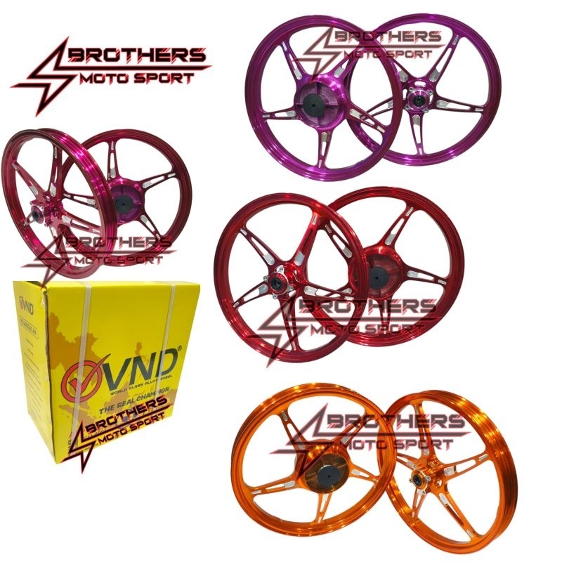 velg vnd bintang laut jupiter z velg racing vnd jupiter mx lama pelek vnd F140x17 R160x17 jupiter z 