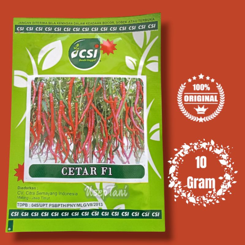 

BENIH CABE F1 CETAR 10 GRAM CSI