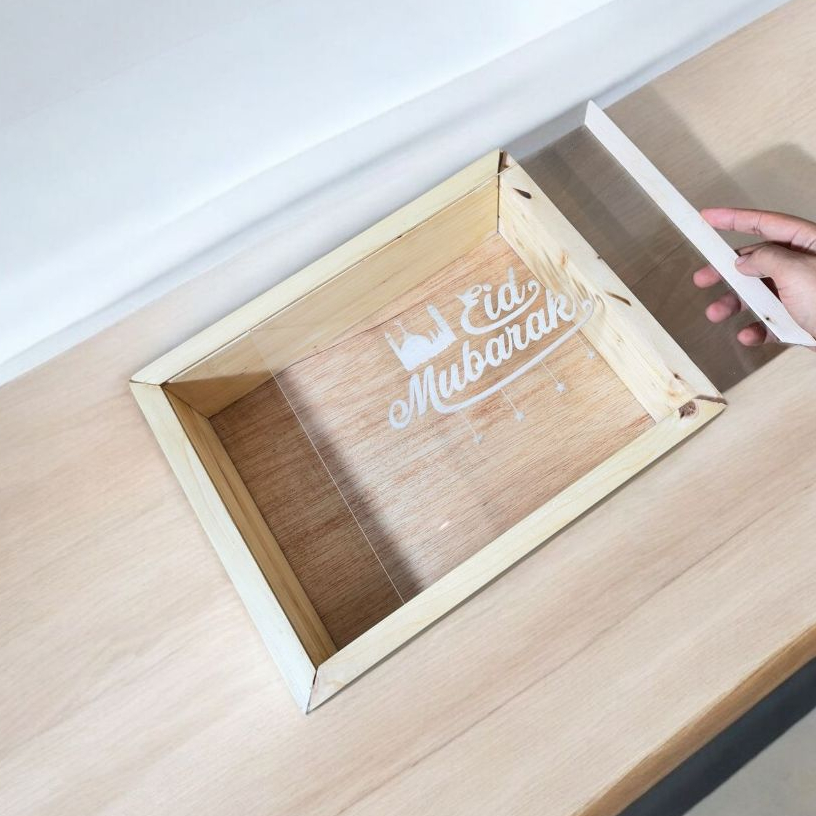Box Kayu Akrilik Kotak Hampers Custom Box Seserahan Mahar