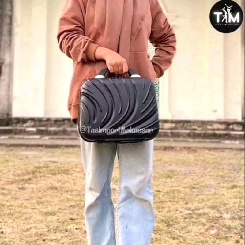 [BISA INSTANT]KOPER POLO 14 INCH KOPER MINI BEAUTY CASE KOPER BEAUTY KOPER POLO MINI PREMIUM