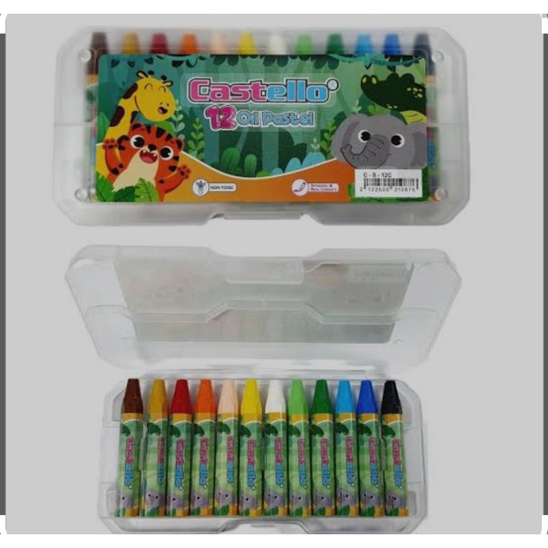 

CRAYON CASTELLO OIL PASTEL SET 12