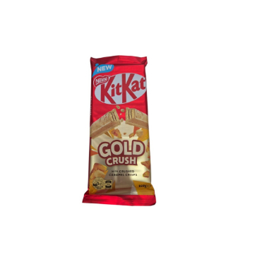 

Kitkat Gold Crush with Crushed Caramel Crisps