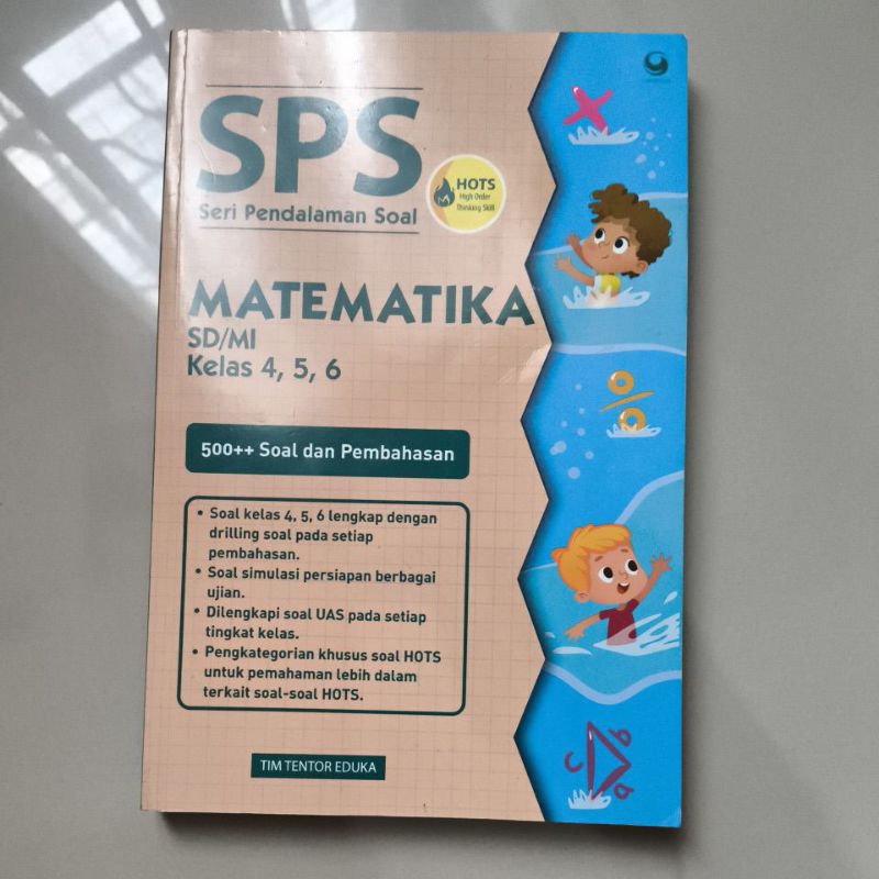 Jual buku SPS Matematika SD/MI Kelas 4,5,6 (Second)