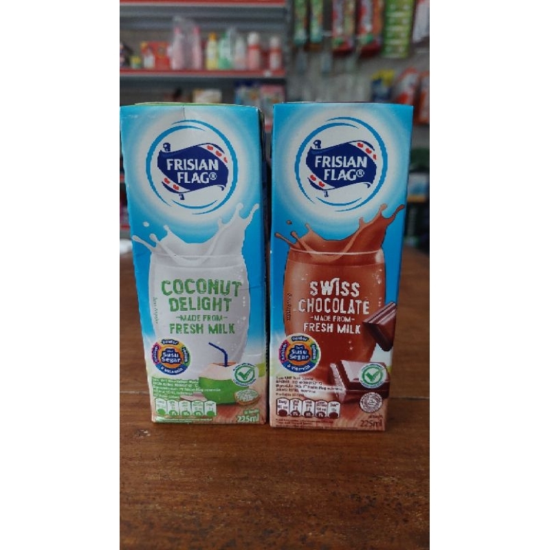 

Frisian Flag Coconut Delight Swiss Chocolate Made From Fresh Milk 225 ml ecer