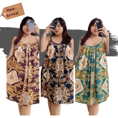 DASTER SUPER JUMBO LD 140 - LOBEK PENDEK - BAJU TIDUR SIZE BESAR - DASTER WANITA SEXY