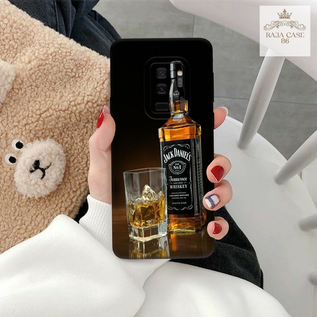 Softcase Samsung Galaxy S9 Plus - Rajacase - Case Samsung Galaxy S9 Plus - Motif Case Minuman - Case