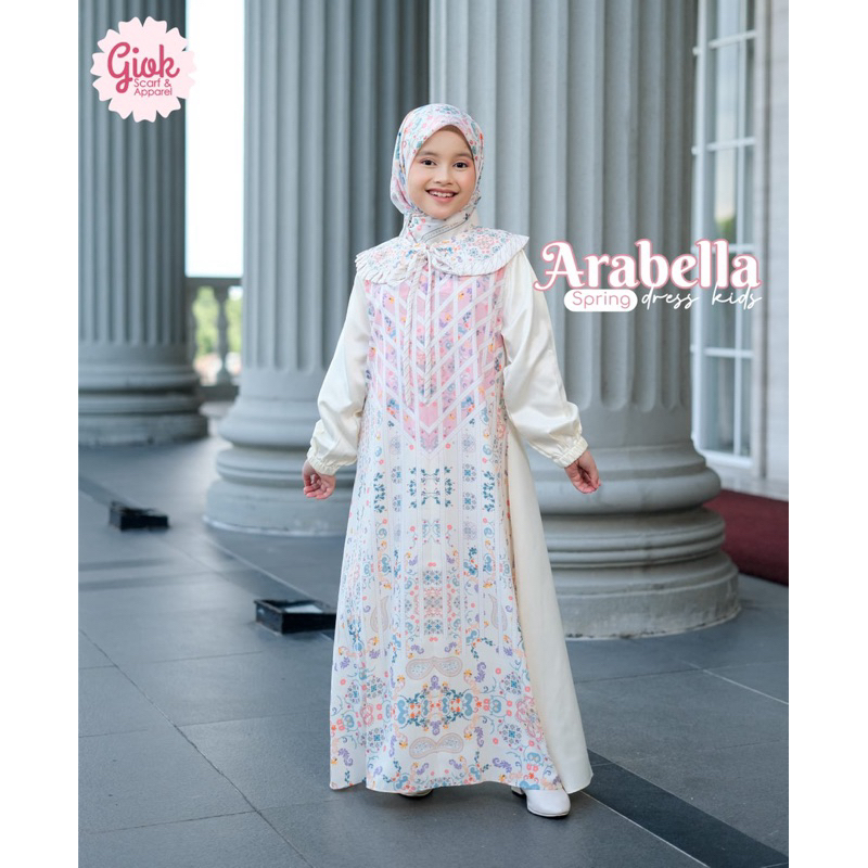 Kids Arabella Dress Kids /  Dress anak Arabella by Giok Kids