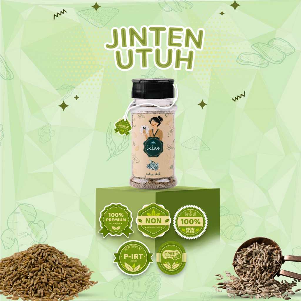 

Jinten Utuh / Bumbu Botol 50gr / Premium Quality