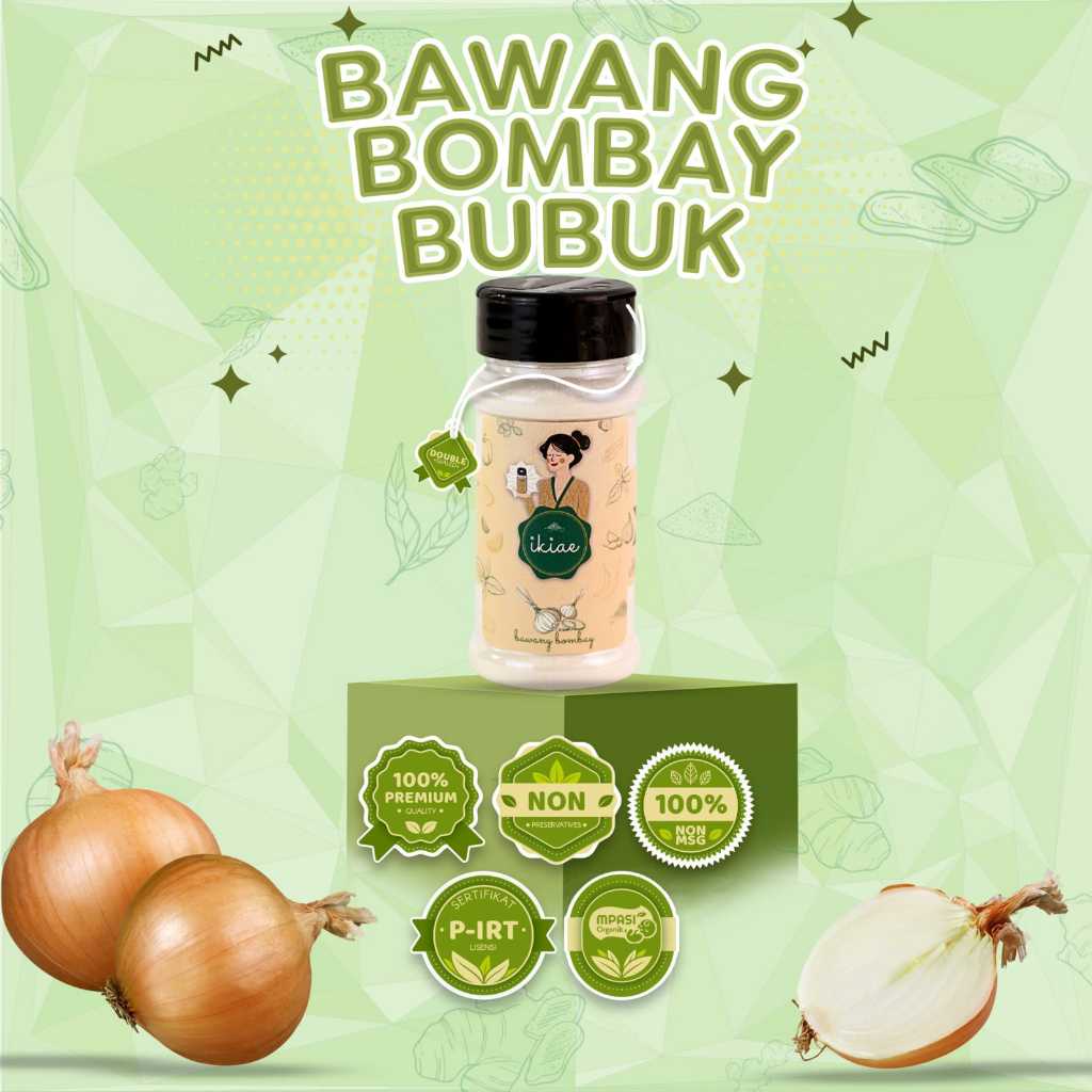 

Bawang Bombay / Bumbu Botol 50gr / Premium Quality / IKIAE
