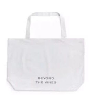 Beyond The Vines Tote Shoper Bag Medium White