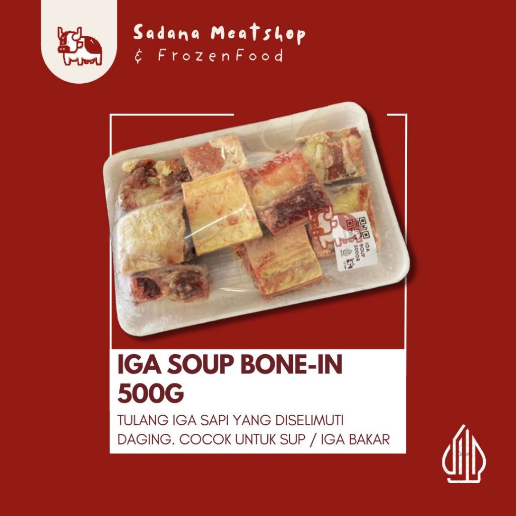 

Iga Soup Halal Tulang Sup Beef Bone Soup 500gr