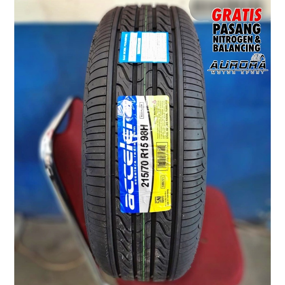Ban Accelera Eco Plush 215/70 R15 ban mobil katana taruna kuda ring 15