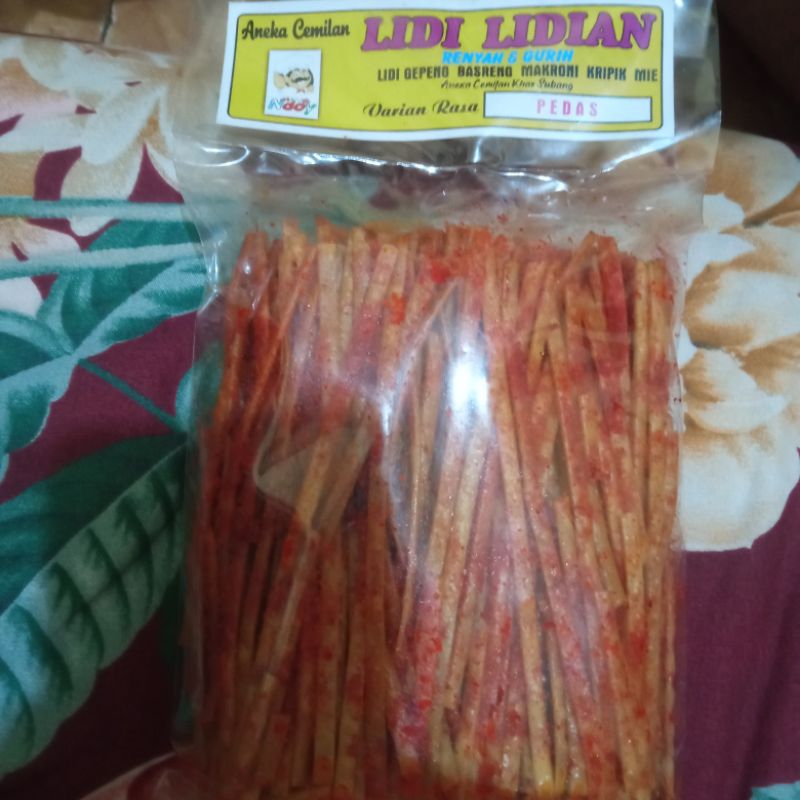 

Mie Lidi-lidian rasa Pedas
