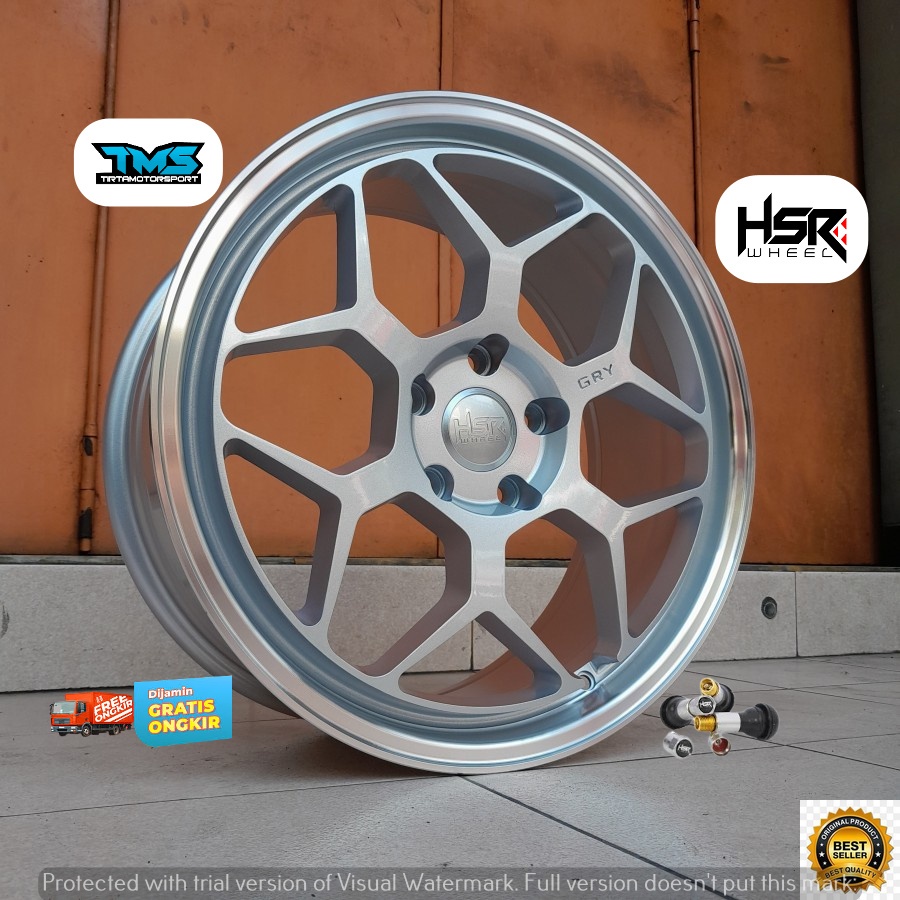 Velg HSR GRY Ring18 Promo Mobil Newlivina Xpander Kona Santafe Escape Sportage Santafe Almaz Tucson