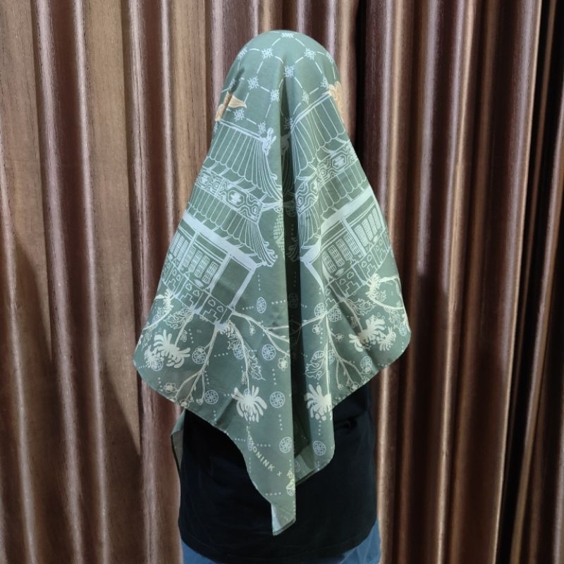 PRELOVED SCARF RIA MIRANDA X COTTON INK