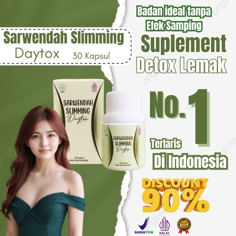 Sarwendah Juice 30 Kapsul Slimming Daytox By Sarwendah Kapsul Diet Penurun Berat Badan Bpom Halal Ta