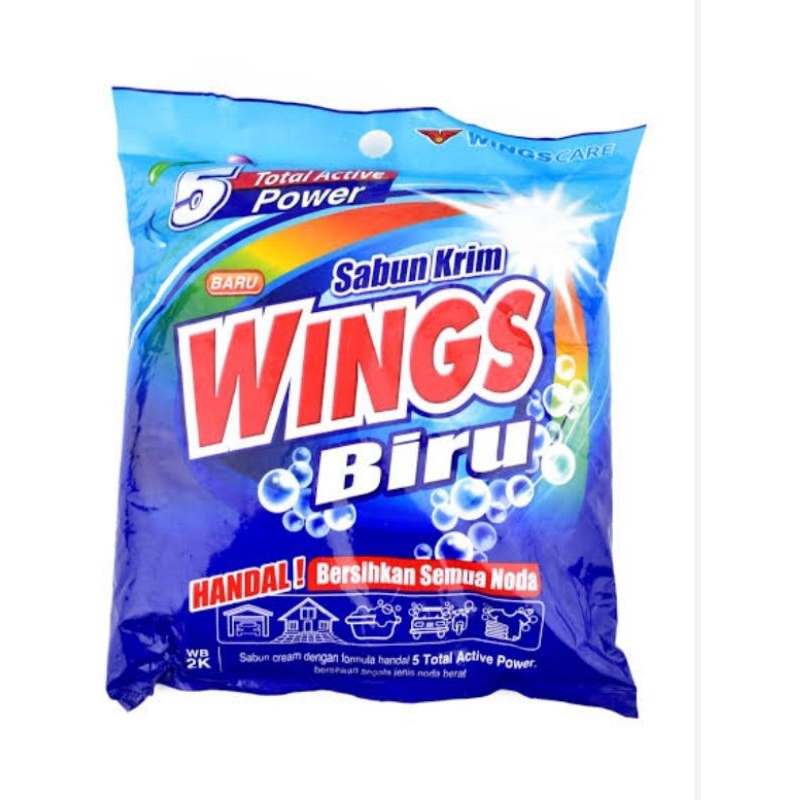 WINGS BIRU SABUN COLEK