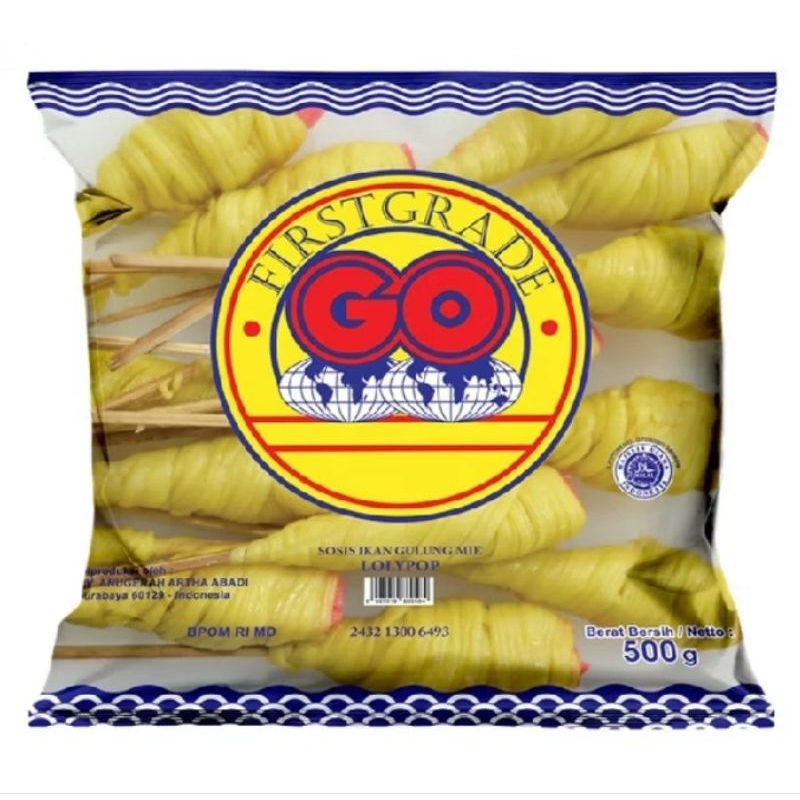 

GO BAKSO IKAN MIE LOLYPOP ISI 20PCS 500GR