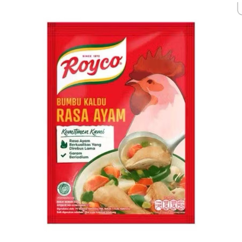 

Royco bumbu kaldu rasa ayam 220gr