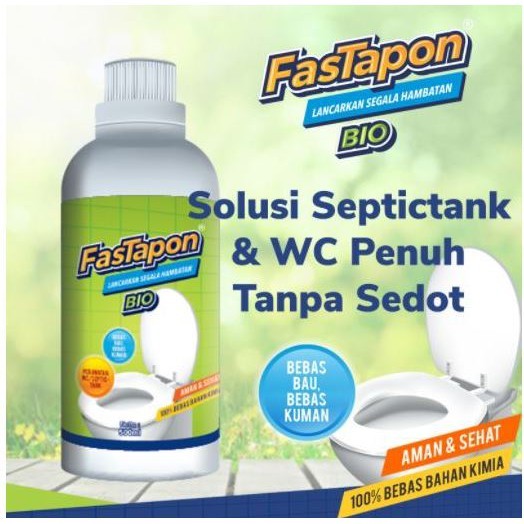 FasTapon Bio Penghilang Bau Kloset WC Toilet Bio FasTapon 500ML
