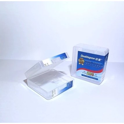 kotak baterai 9v doblepow wadah baterai kotak 9v Kotak / case / box / tempat baterai