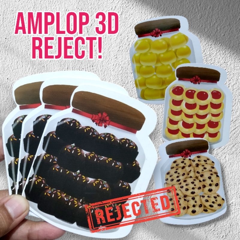 

Amplop Toples 3D Reject