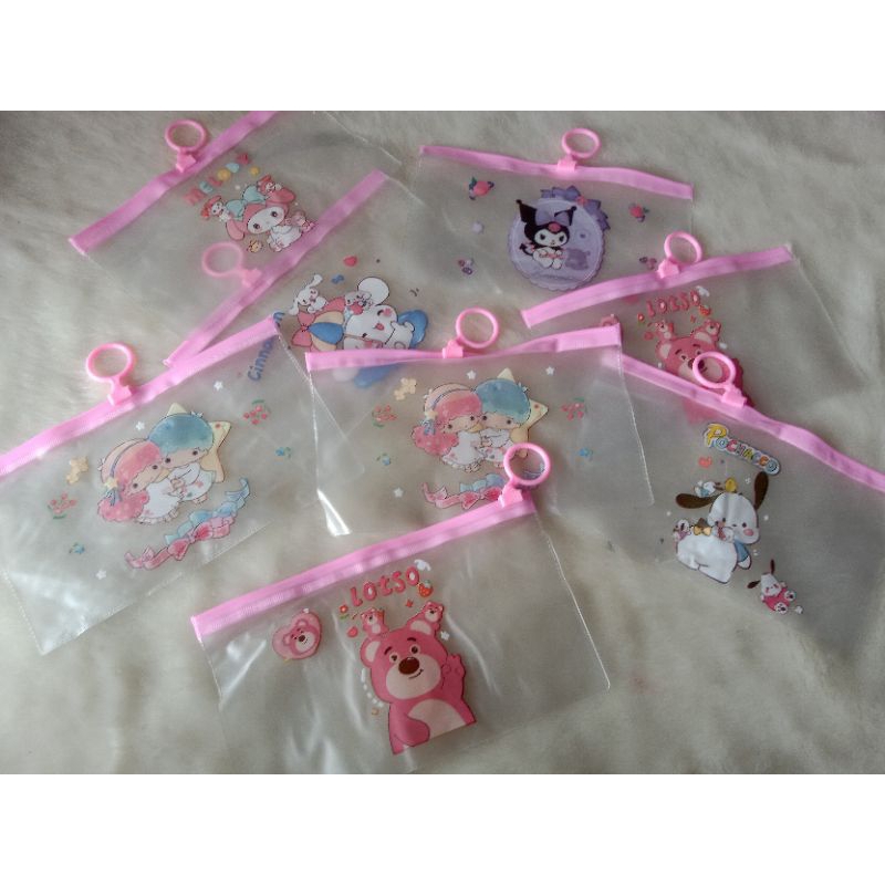 pouch sanrio pouch zipper