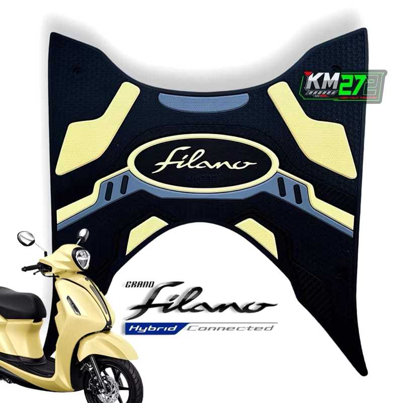Aksesoris Karpet Motor Yamaha FILANO OLD/Pijakan Kaki Motor Yamaha FILANO OLD