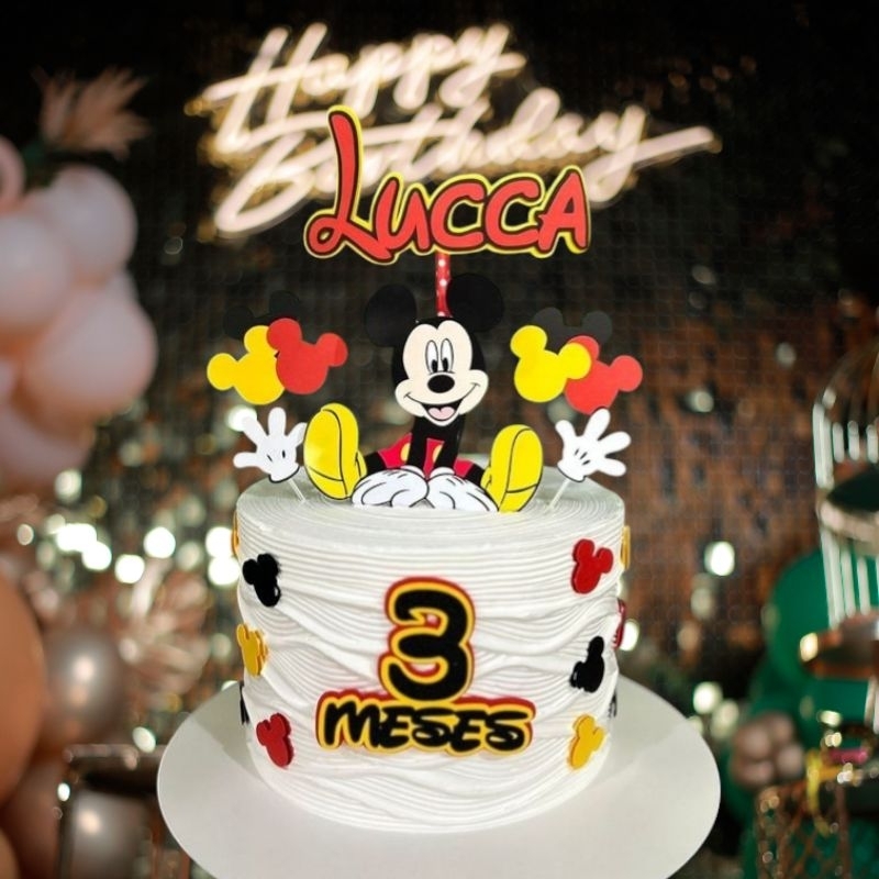 

cake birthday mickey mouse