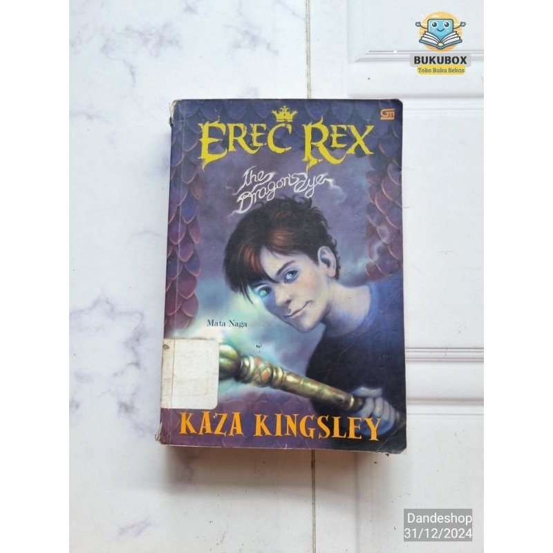 Erex Rex The Dragon's Eye by Kaza Kingsley - Novel Bekas Preloved Original