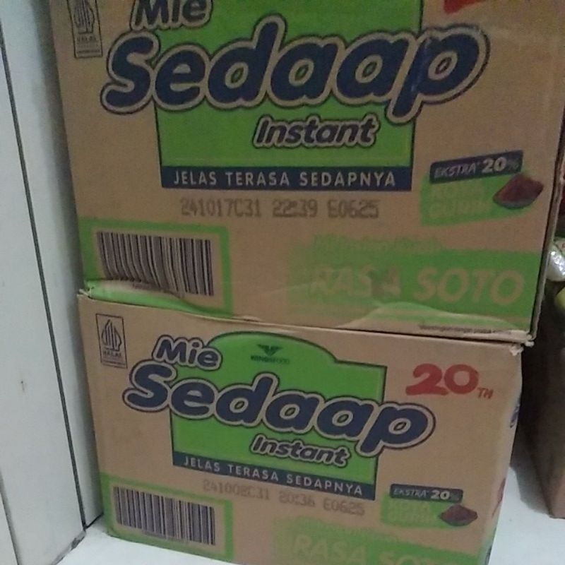 

Sedap soto 1dus isi 40pcs