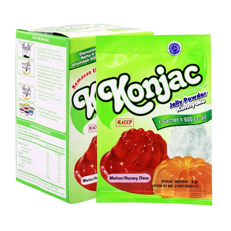 

agar agar konjac melon honey dew 6