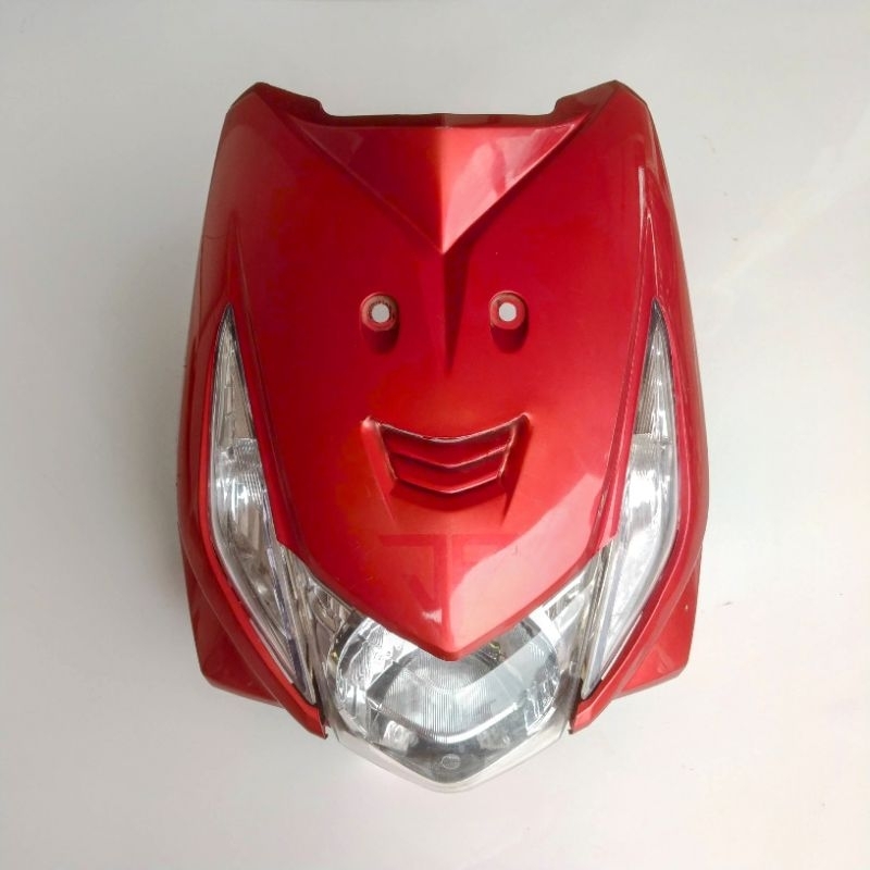 TAMENG LAMPU DEPAN BEAT KARBU KVY MERK WIN