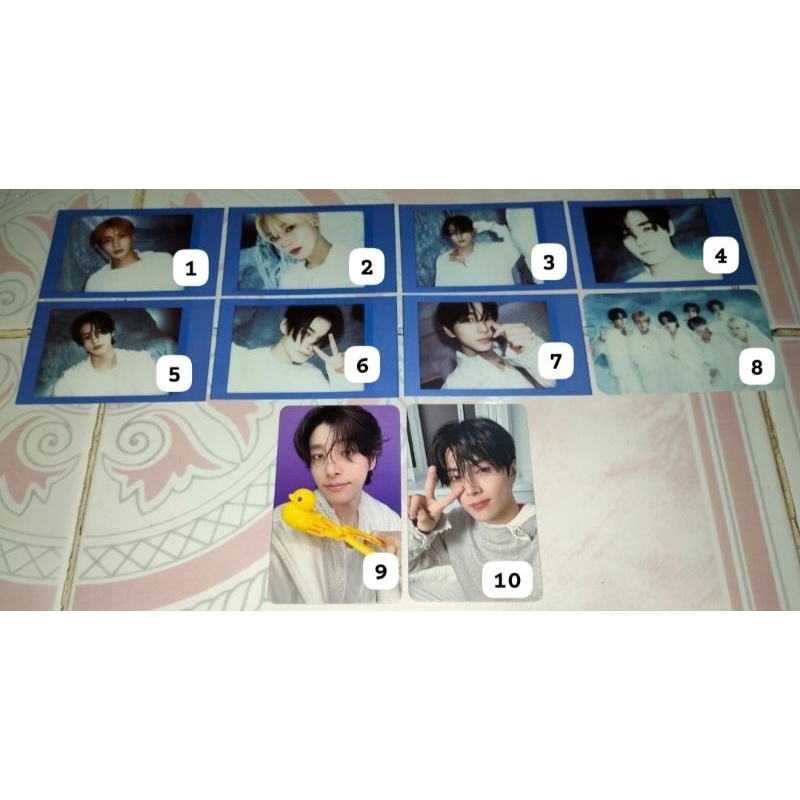 

photocard enhypen daydream weverse ver