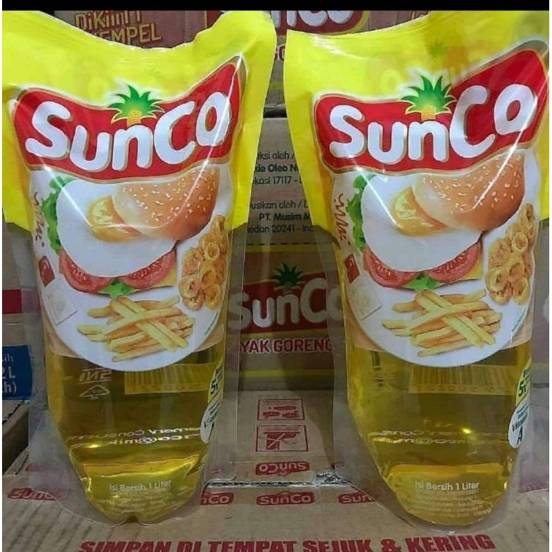 

Minyak goreng Sunco 1 liter / Sunco minyak goreng 1 liter