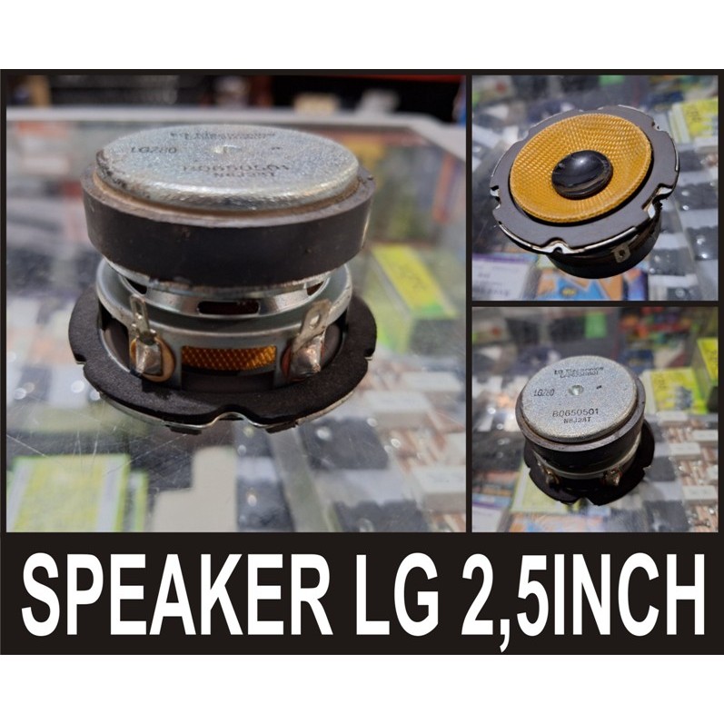 SPEAKER VOKAL MIDDLE 2.5INCH KENCANG 2.5 INCH MAGNET BESAR LG ORIGINAL BULAT