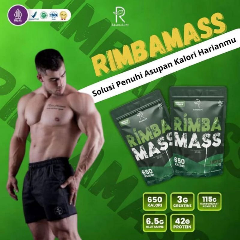 Rimba Mas - Susu Kalori dan Protein Massa Otot