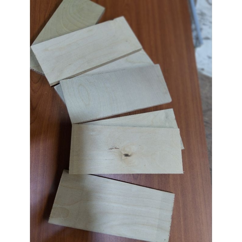 bahan sisa multiplek super ukuran 25x10cm tebel 12mili