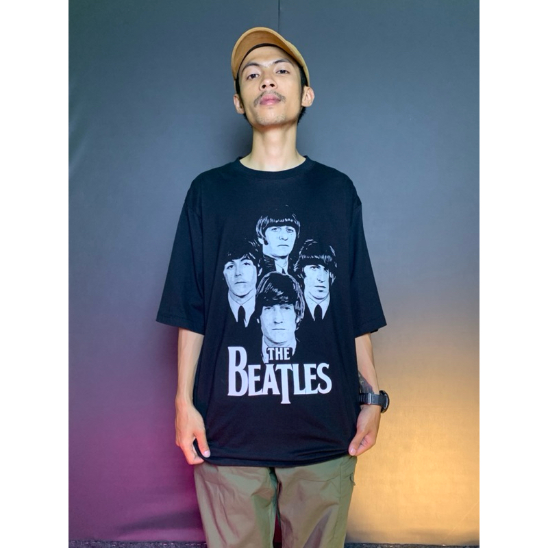 H*M THE BEATLES OVERSIZED TEE OR1GINAL SISA EKSPOR | KAOS H*M The Beatles Oversize Or1ginal sisa Eks