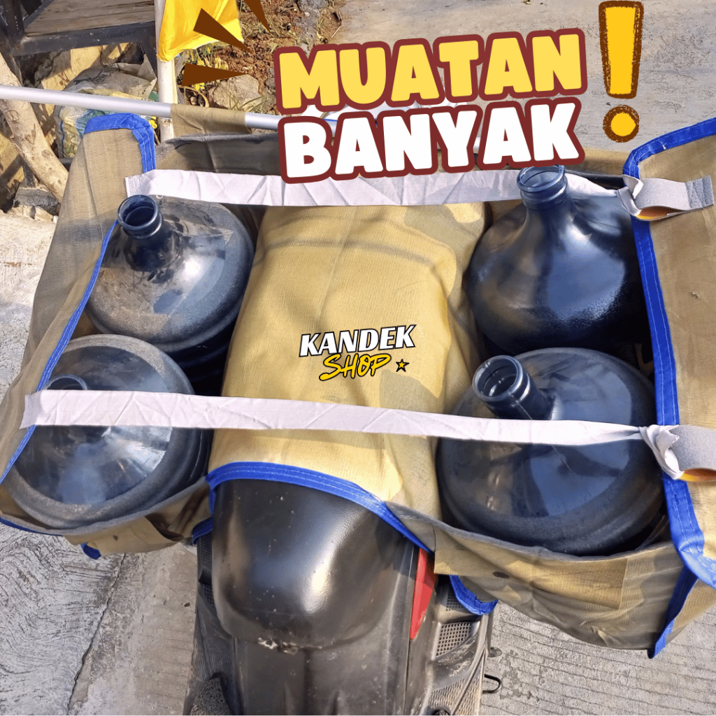 Promo Ronjot - Sales Bronjong Termurah Jumbo Kurir Motor Krombong Rengkek Kandek Obrok Tas Srandul
